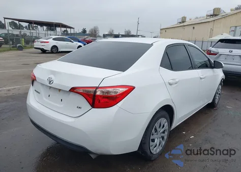 2018 Toyota Corolla Le from USA, damaged, VIN 2T1BURHE8JC987486